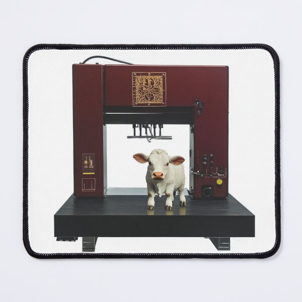 Item preview, Cow on a 3d Printer adjacent Product designed and sold by Inventobot.