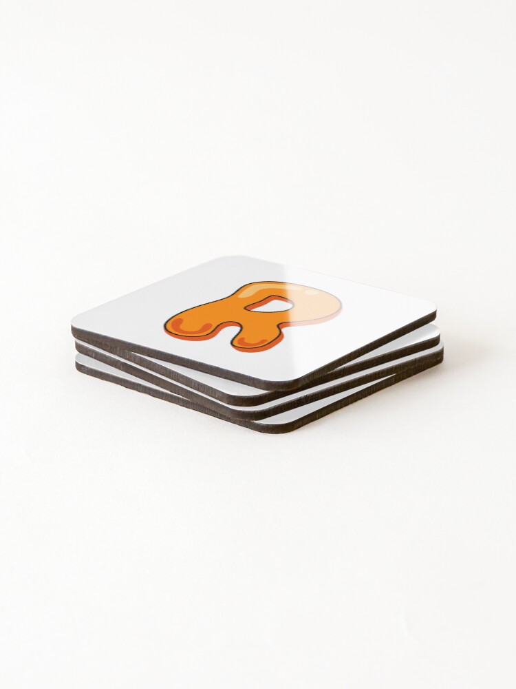 Thumbnail 4 of 5, Coasters (Set of 4), Alphabet R designed and sold by JoeSamStores1.