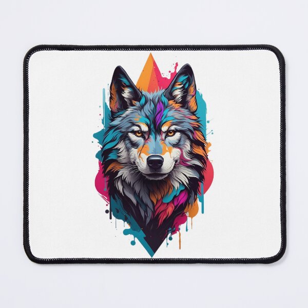 Item preview, Chromatic Spirit Wolf designed and sold by Thanakorn Prasing.