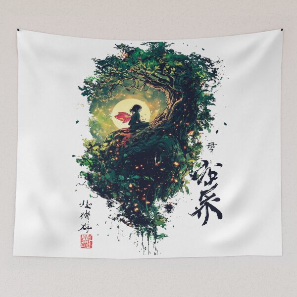 Item preview, Fairy Secrets: Unveiling Mystical Realms 妖精の秘密 designed and sold by PrintsByFrank.