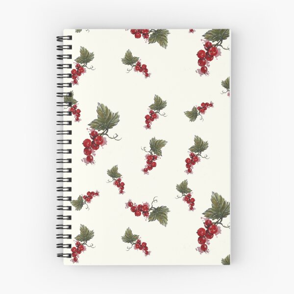Item preview, Watercolour Red Currant Pattern with Cream background designed and sold by Cozyloft.