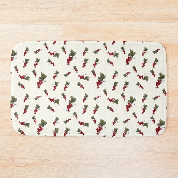 Item preview, Watercolour Red Currant Pattern with Cream background designed and sold by Cozyloft.
