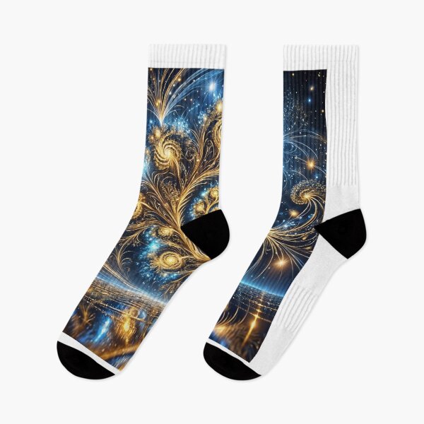Item preview, Midnight Fireworks Fractal Celebration designed and sold by Bilikaru.