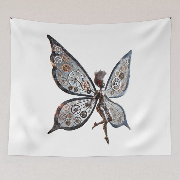 Item preview, The Mechanized Fairy Enchantress - mirror image designed and sold by WheelieGdArt.