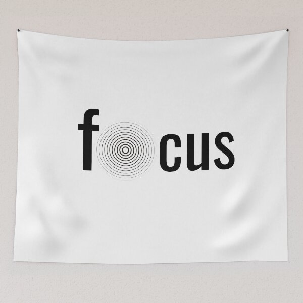 Item preview, Focus Motivational art designed and sold by cosmiccircles01.