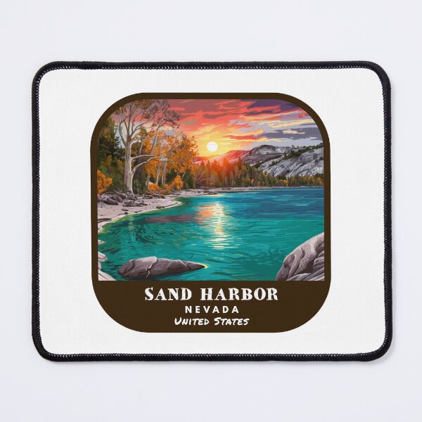 Item preview, Vintage Sand Harbor (Nevada) designed and sold by RabbitK.
