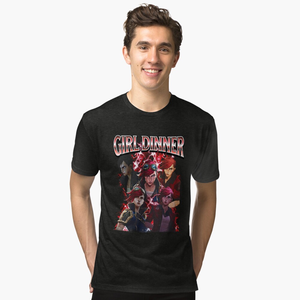 Vista previa del artículo con la obra «Camiseta de tejido mixto», diseñado y vendido por KeliOrtega.
