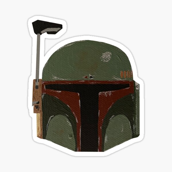 Vista previa del artículo con la obra «boba Fett», diseñado y vendido por Sammie-Designs.
