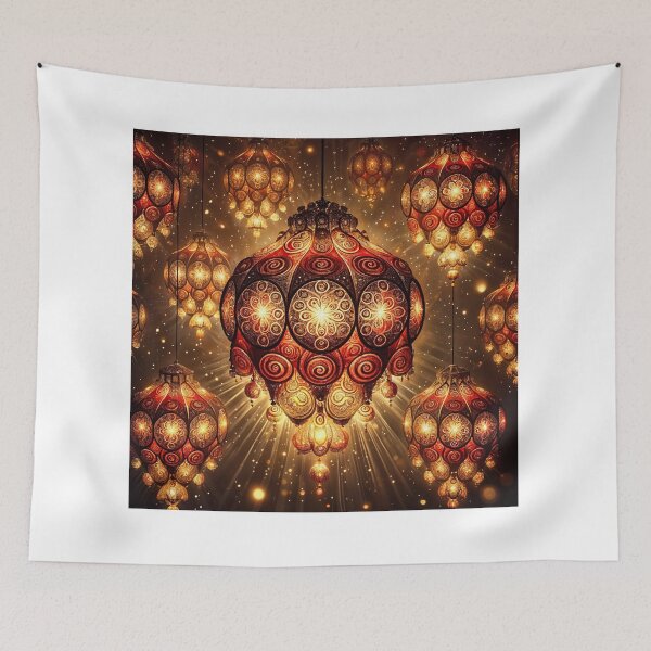 Item preview, Radiant Fractal Lanterns of Celebration designed and sold by Bilikaru.