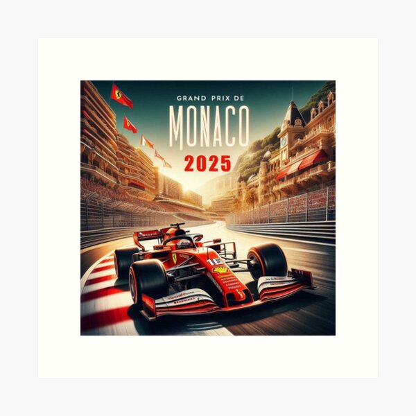 Aperçu de l'œuvre L'essentiel de la F1 Classic de Monaco 2025 créée et vendue par TheRaceFeed.