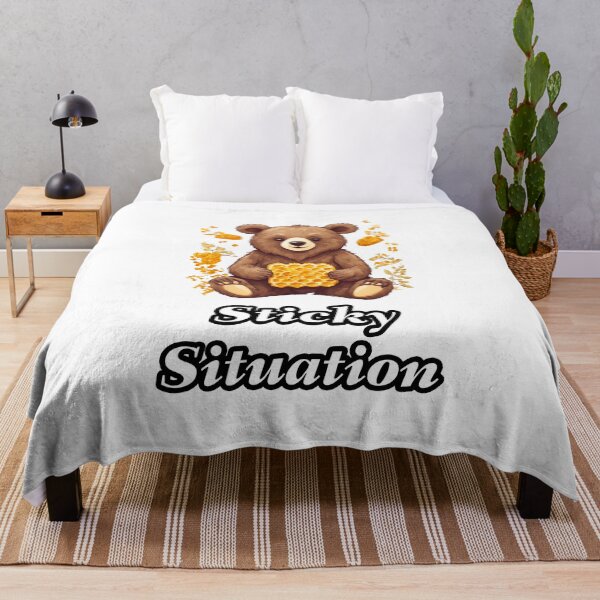 Item preview, Sticky Situation - Bear with Honeycomb quote 1 designed and sold by Tom-Johnson.