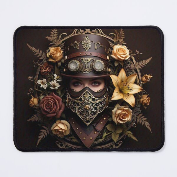Item preview, Steampunk Floral Fusion Stickers designed and sold by InsightA.