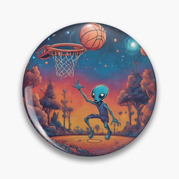 Item preview, Martial Baller, Alien Being Basketball Player designed and sold by FroggyFly Designs.