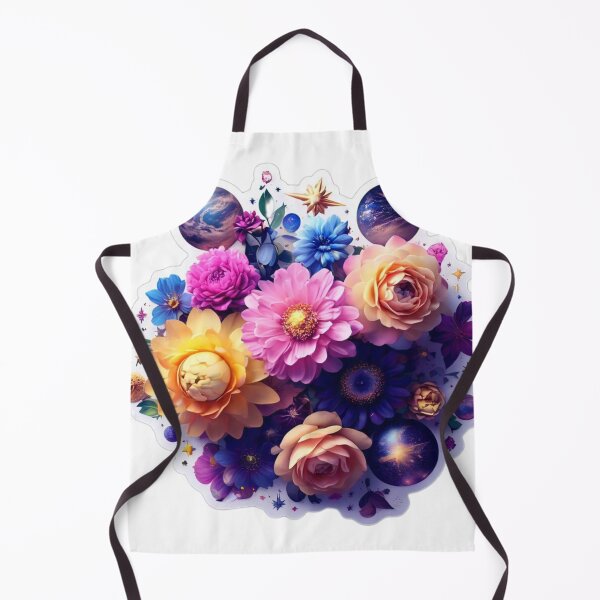 Item preview, Cosmic Bloom Sticker: Flowers in Space, Flower vessel sticker designed and sold by InsightA.