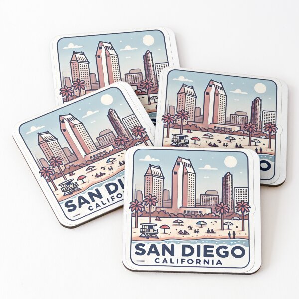 Item preview, San Diego California designed and sold by LoveLabDesign.