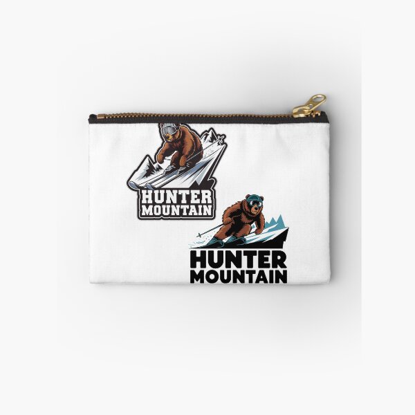 Item preview, Hunter Mountain Ski Bear Sticker, Fun Skiing Adventure Design designed and sold by Apaisan.