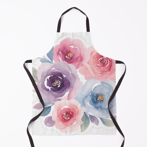 Item preview, Soft, watercolor-style flowers with blended colors flower Sticker designed and sold by InsightA.