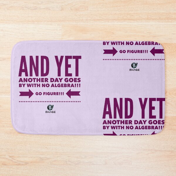 Item preview, No Algebra designed and sold by Hurdd.