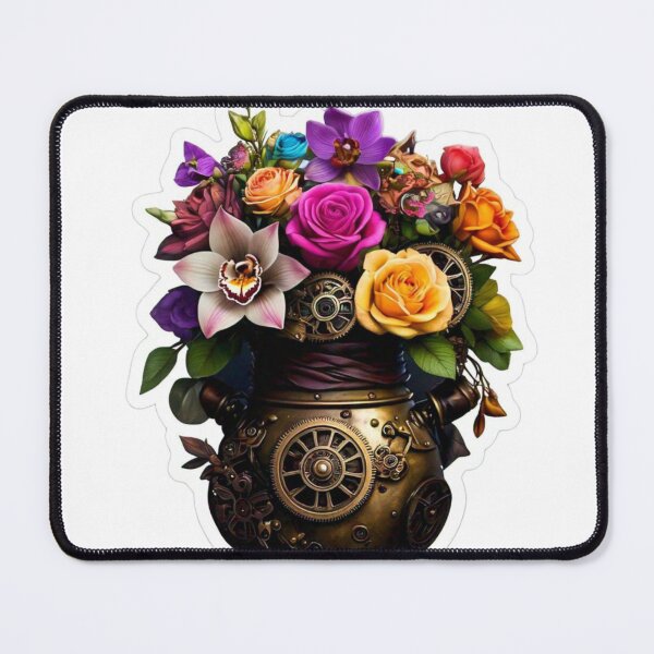 Item preview, Unique flower vessel sticker design designed and sold by InsightA.