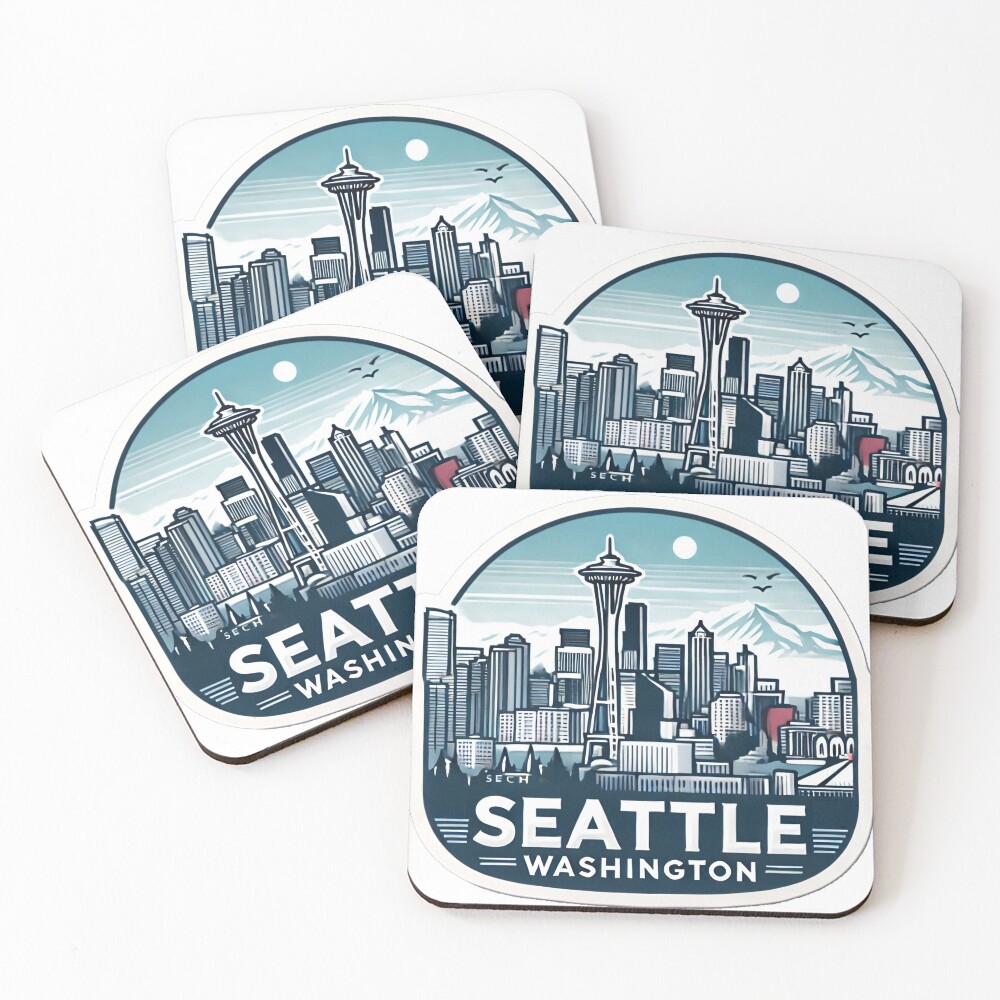 Item preview, Coasters (Set of 4) designed and sold by LoveLabDesign.