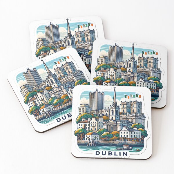 Item preview, Dublin Ireland Sticker designed and sold by LoveLabDesign.