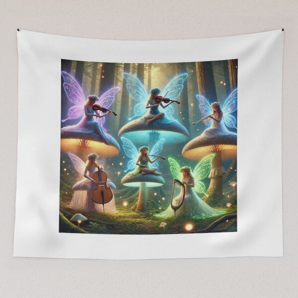 Item preview, Symphony of Fairies in the Enchanted Forest designed and sold by Shariaone.