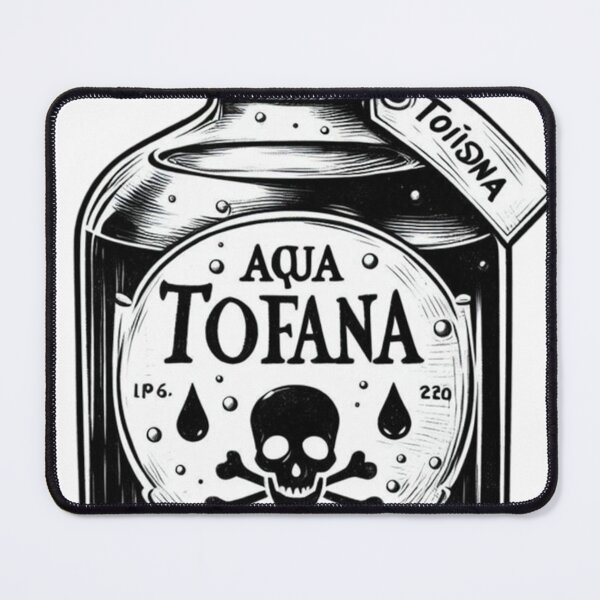 Item preview, Aqua Tofana poison bottle illustration artwork designed and sold by MT-Hub | Art for Every Soul.