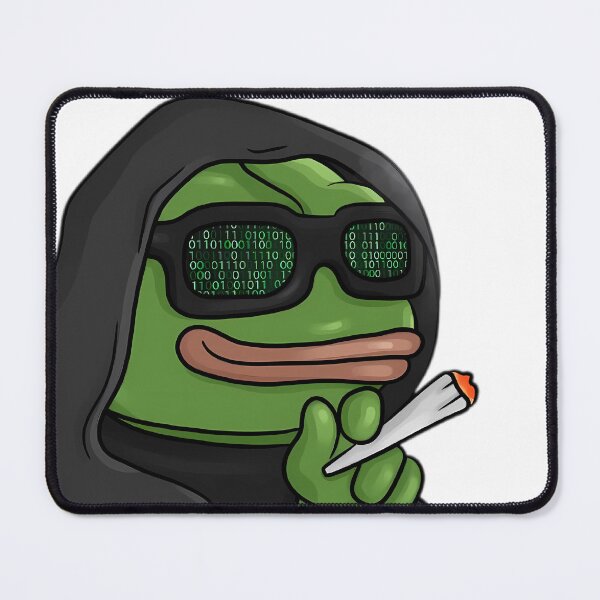 Item preview, hacker frog designed and sold by LUXORÉA.