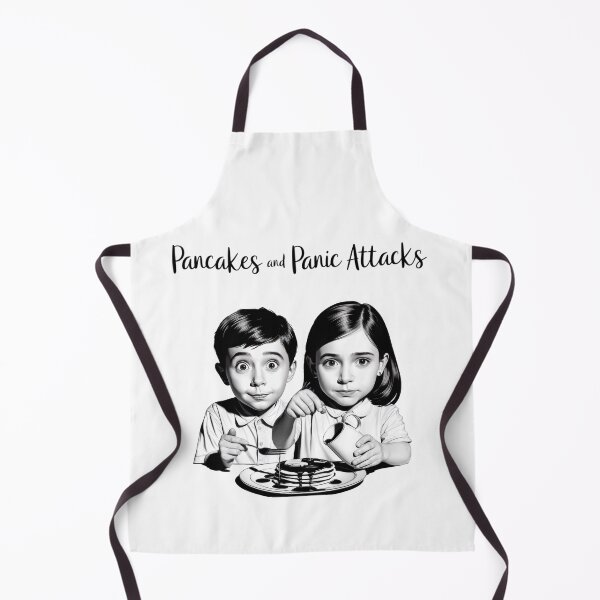 Item preview, Pancakes and Panic Attacks Lover Pancakes Funny designed and sold by PosiMCreations.