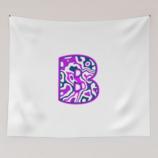 Item preview, Colorful alphabet B designed and sold by CrimeScene24.7Apparel.