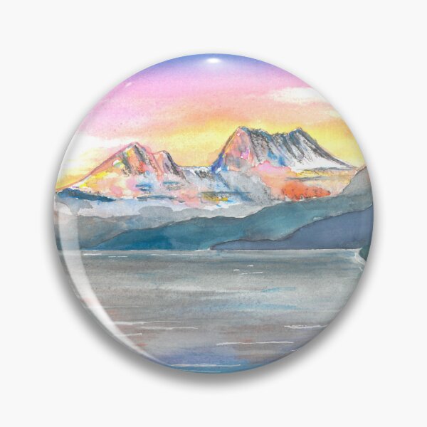 Item preview, Cradle mountain at sunset designed and sold by draw_elinor.