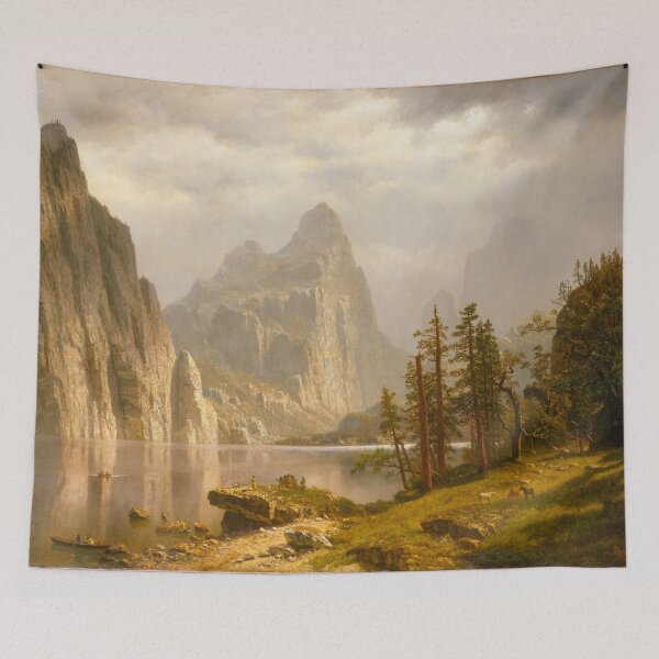 Item preview, Merced River, Yosemite Valley, 1866. Albert Bierstadt designed and sold by KWZCreates.