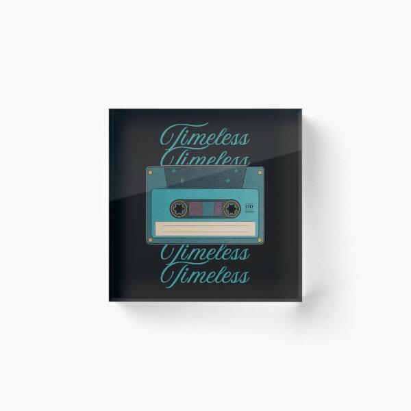 Item preview, Timeless Songs | Retro Vintage Music Tape Cassette designed and sold by ObsidianDaz.