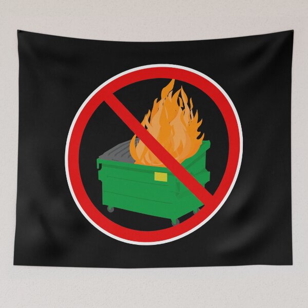 Item preview, Simplemente diga no a los incendios de contenedores designed and sold by doctorheadly.
