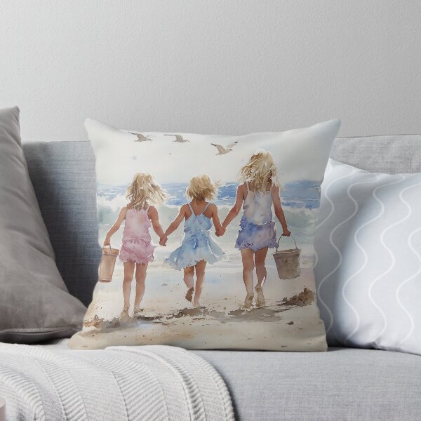 Item preview, Sisters at the Beach designed and sold by laurashawart.