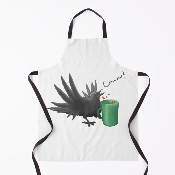 Item preview, Córvido con cafeína (¡Caww!) designed and sold by The Travelling Teamonger.