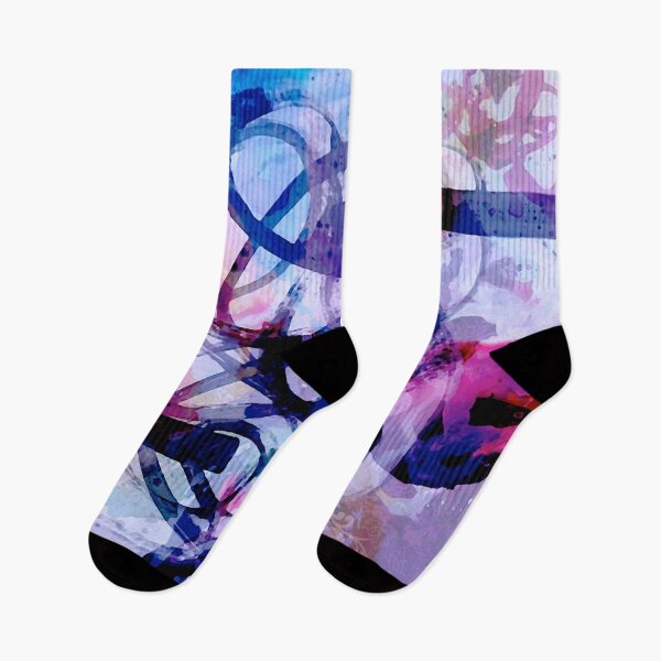 Item preview, Collisions in Violet designed and sold by ViaARTfactory.
