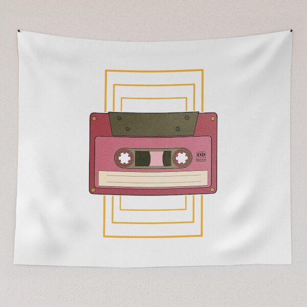 Item preview, Timeless Songs | Retro Vintage Music Tape Cassette designed and sold by ObsidianDaz.