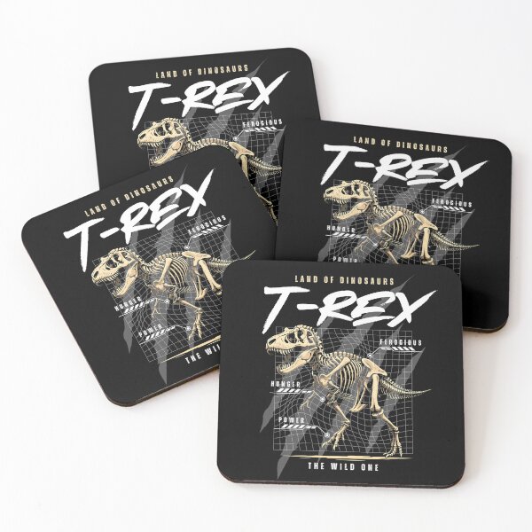 Item preview, Land Of Dinosaurs - T-rex - The Wild One designed and sold by The magic  Yellow bus.