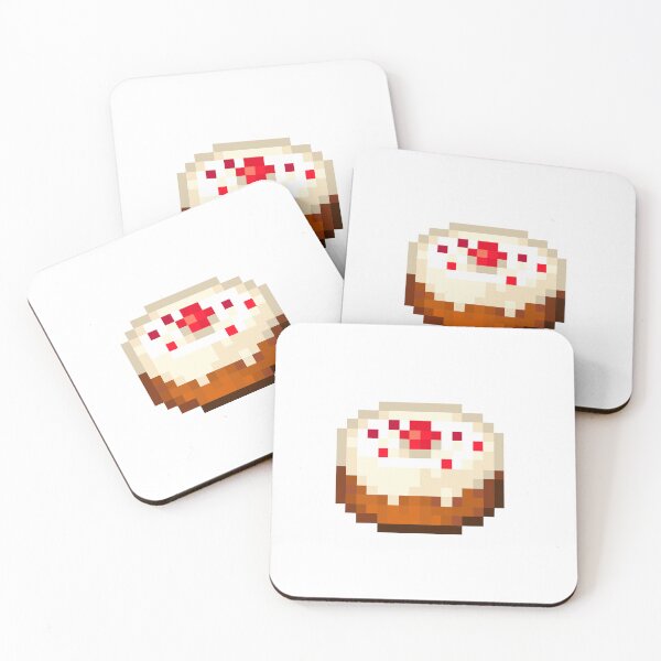 Item preview, Minecraft pixel cake  designed and sold by MishaMMillard.