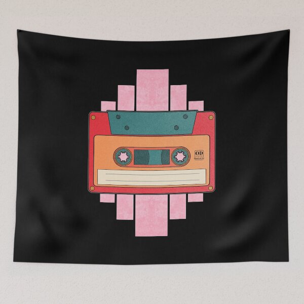 Item preview, Timeless Songs | Retro Vintage Music Tape Cassette designed and sold by ObsidianDaz.