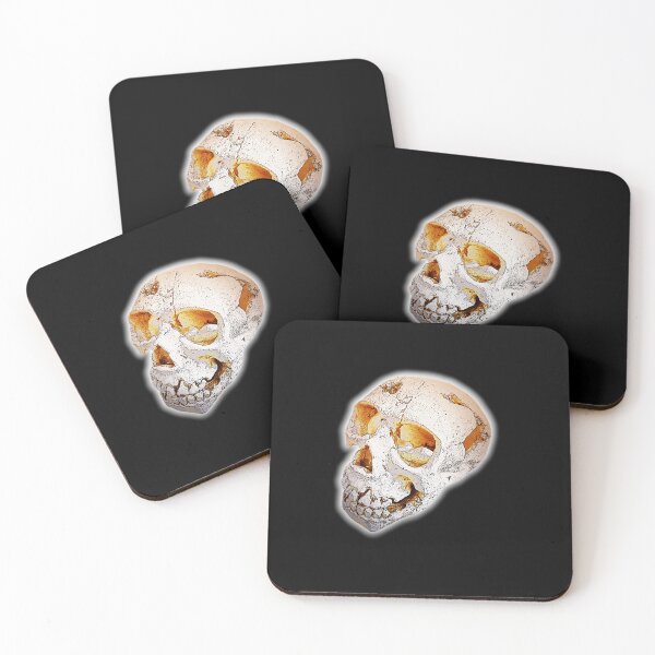 Item preview, Gothic Skull . Dark . Light . Cartoon Style . Yellow Glow . #1 designed and sold by Artistic63.