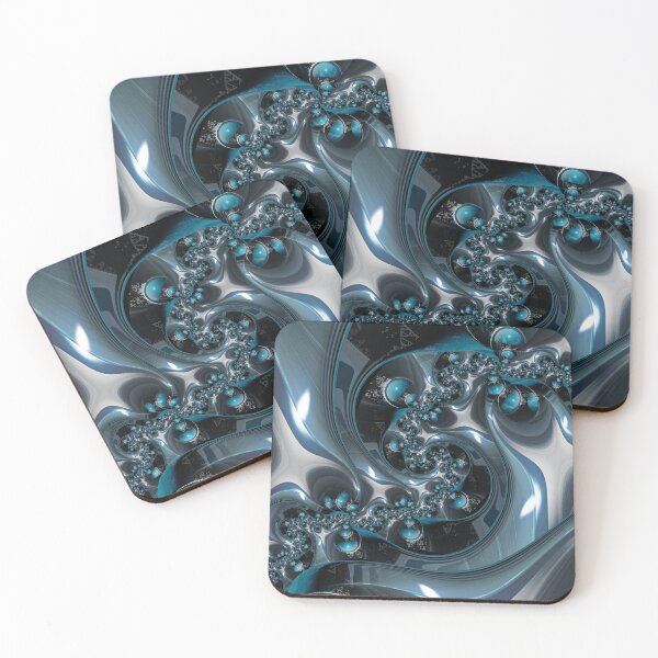 Item preview, Blue worlds designed and sold by Fractalshopping.