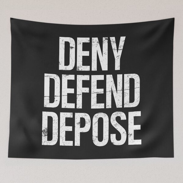 Item preview, Deny Defend Depose  designed and sold by HowToCanadian.