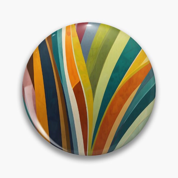 Item preview, Dancing Stripes in Color, Contemporary Curved Patterns, Nature Inspired Modern Wall Art, Bold Abstract Minimalistic Geometric Print, Artistic Layered Home Decor designed and sold by Kintsugi99.