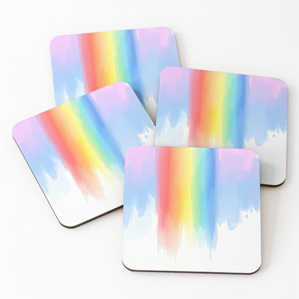 Item preview, Pastel Dreams: Vertical Rainbow Cascade designed and sold by Intelligenteel.
