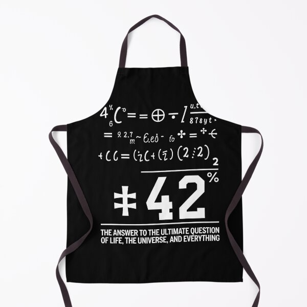 Item preview, 42 – The Answer To The Ultimate Question Of Life, The Universe, And Ewerythig - The Ultimate Answer Desig designed and sold by Prime-Studio.