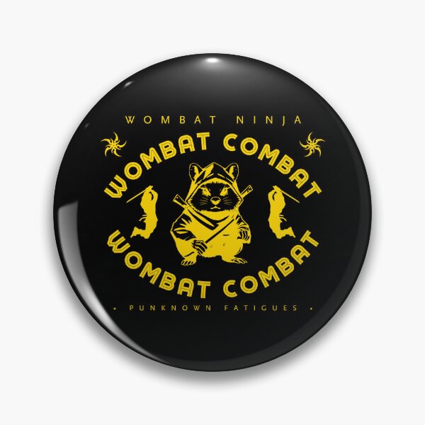 Item preview, Wombat Combat, Yellow designed and sold by pUNKnown.
