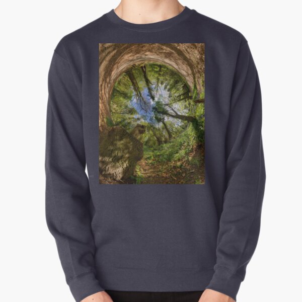 Squirrel Sculpture in Prehen Woods, Derry - Sky In Pullover Sweatshirt
