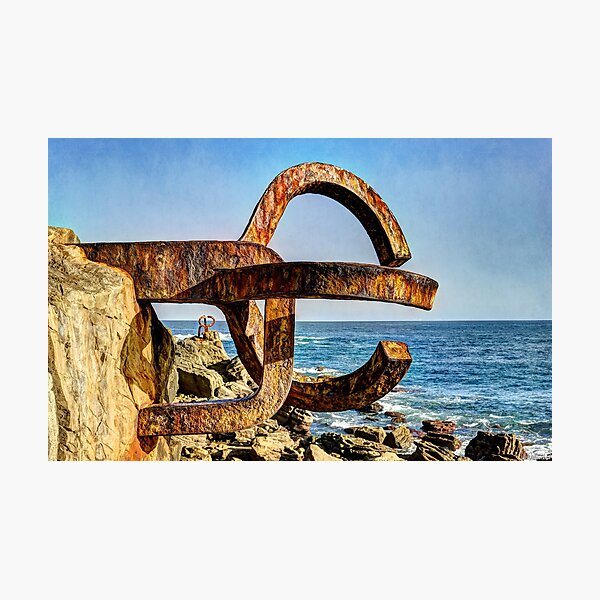 Vista previa del artículo con la obra «Peine del Viento by Chillida 01», diseñado y vendido por Weston  Westmoreland.